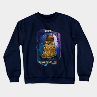 Whovian Tarot: XIII Extermination Dalek Crewneck Sweatshirt